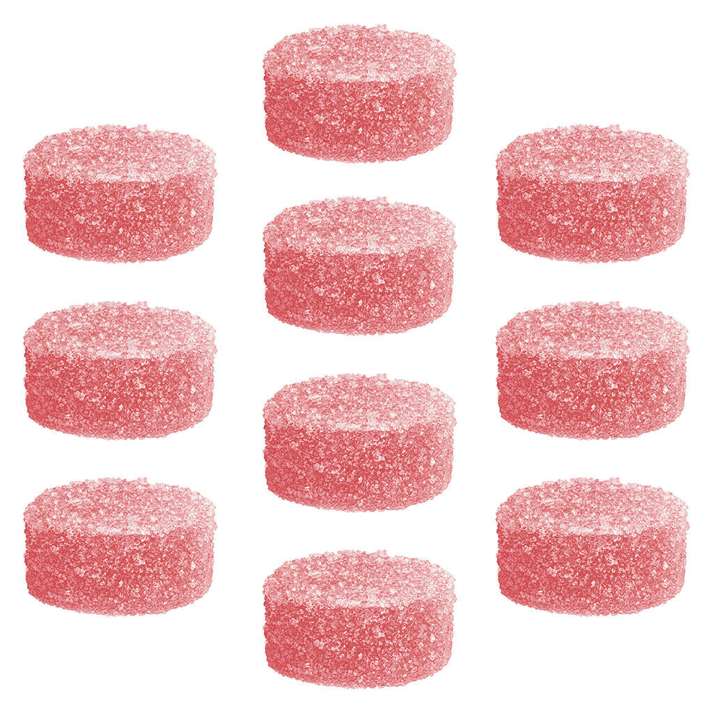 SHRED'ems - Superberry Lemonade MAX10 Party Pack 100 THC Gummies - Sativa - 10x1 Pack