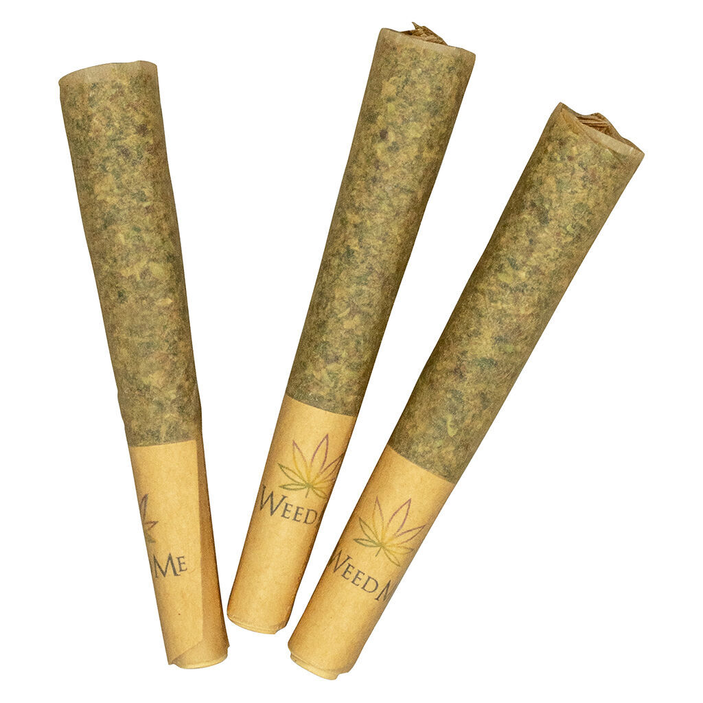 Weed Me - SLUSH MINT CAKE Pre-Roll - Indica - 3x0.5g