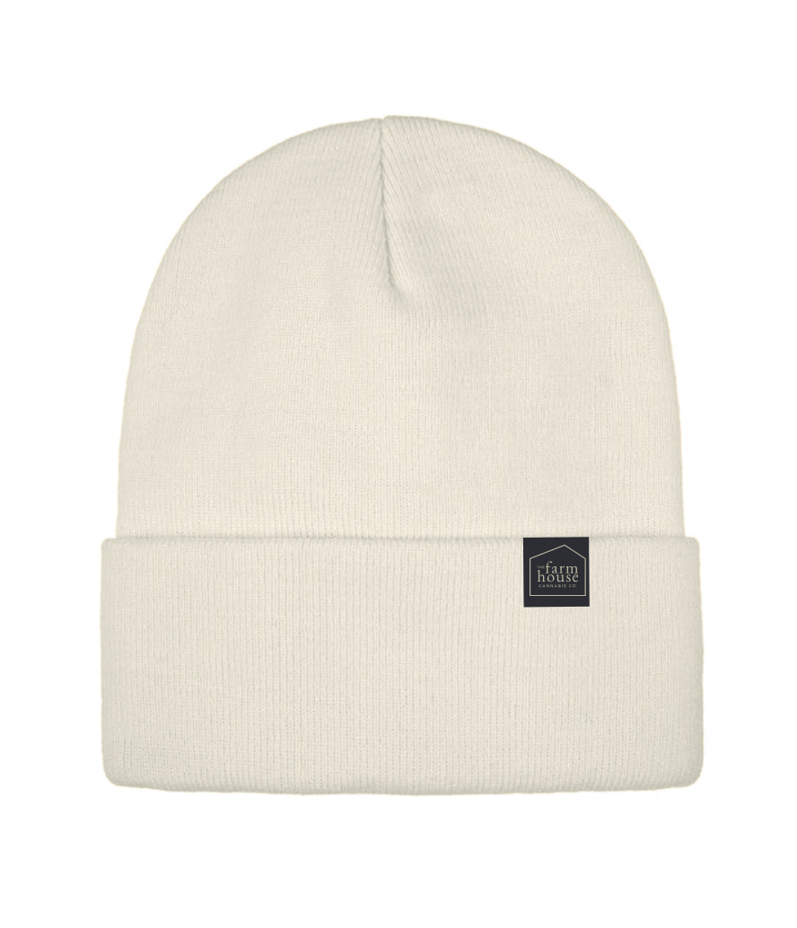 Farmhouse Classic Toque w/hem label - ivory
