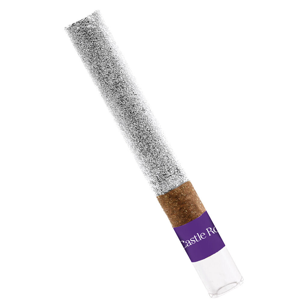 Castle Rock Farms - Glazed Apricot Live Resin and Diamond Infused Blunt - Sativa - 1x1g