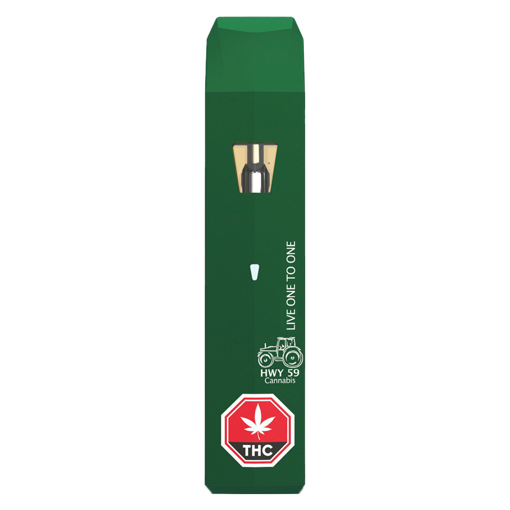 HWY 59 Cannabis - One to One Live Terpene Disposable Pen - Hybrid - 2g