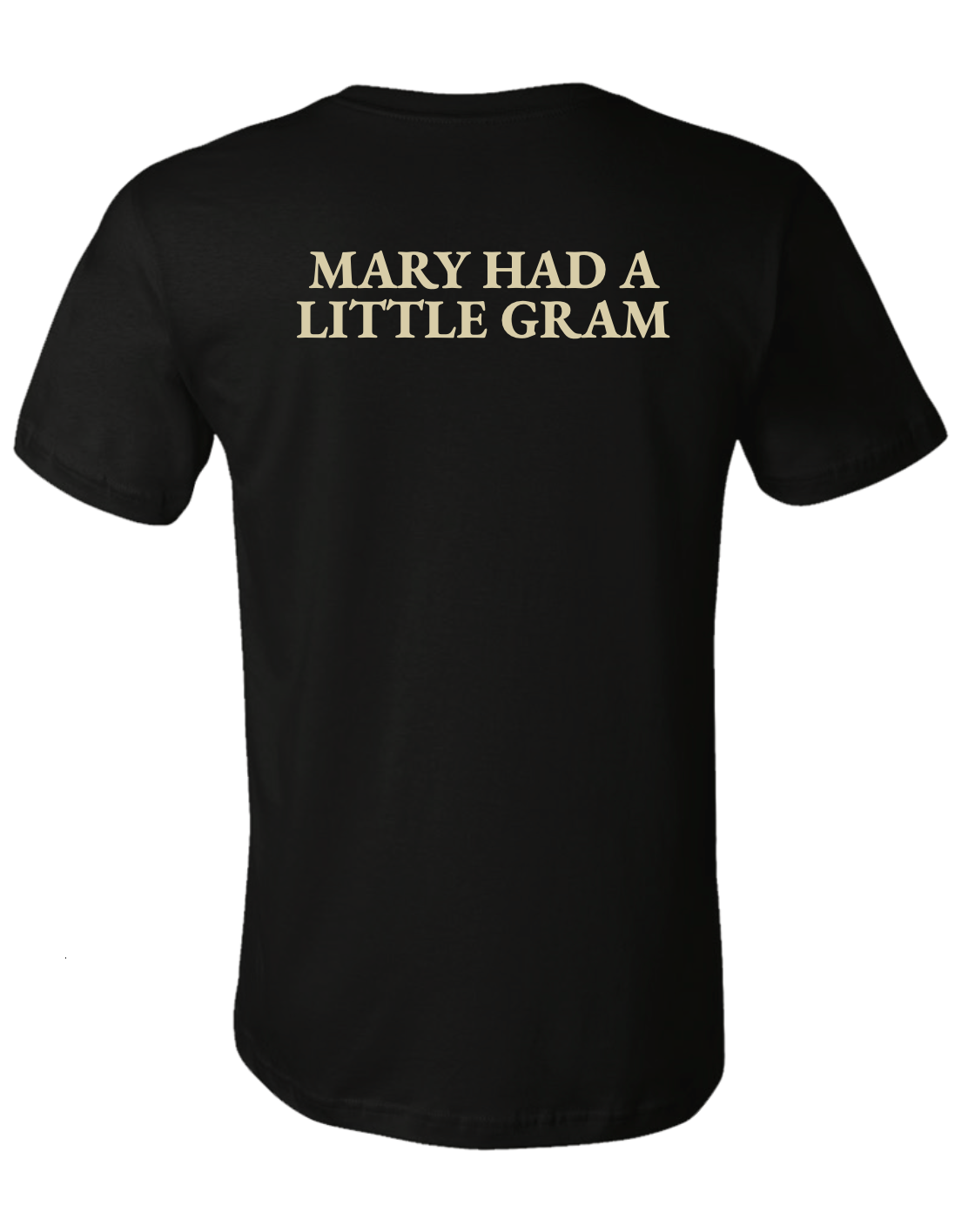 NEW Farmhouse t-shirt - black (MARY HAD A LITTLE GRAM)