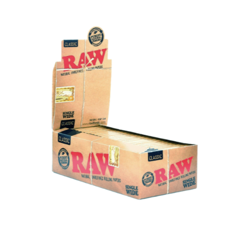 RAW Classic Single Wide Rolling Papers