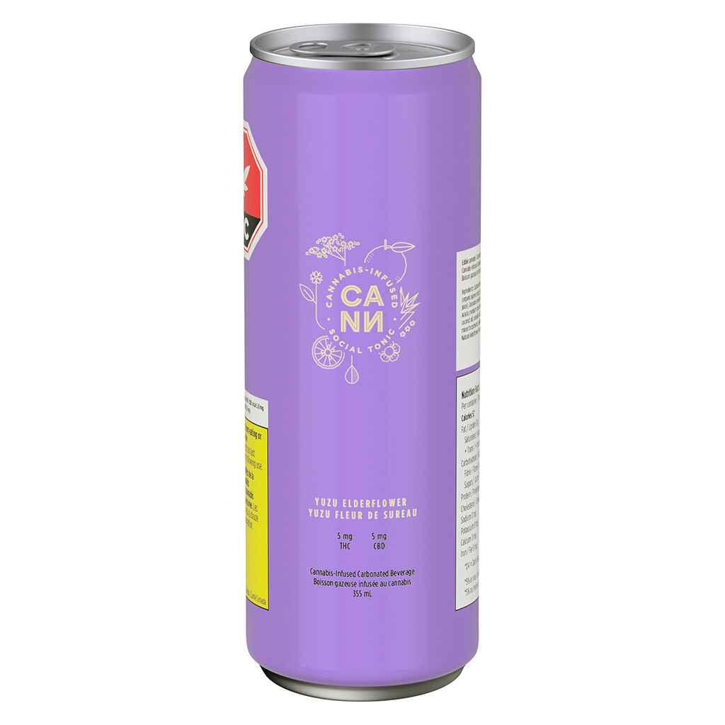 Cann Social Tonic - Cann - Yuzu Elderflower - Blend - 355ml