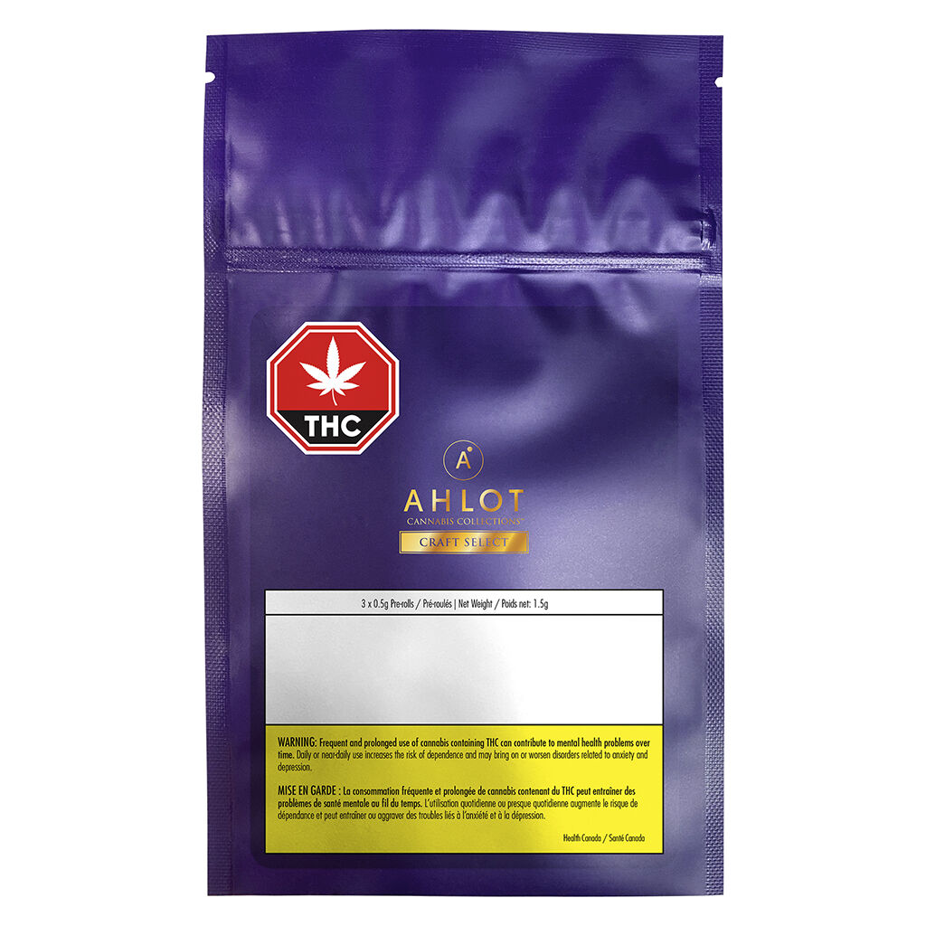 AHLOT - Cannabis Collections: Craft Select Pre-Roll - AHLOT - Cannabis Collections: Craft Select - 3x0.5g