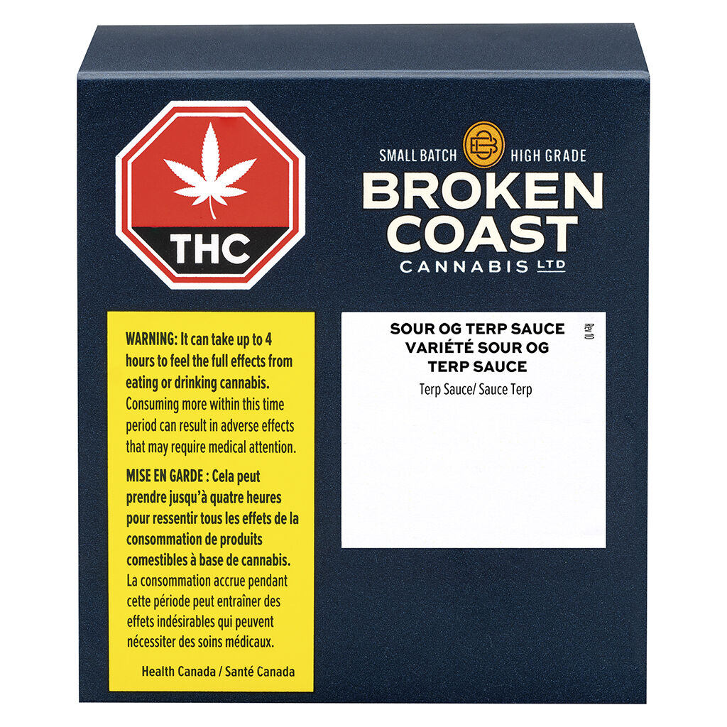 Broken Coast - Sour OG Terp Sauce - Sativa - 1g