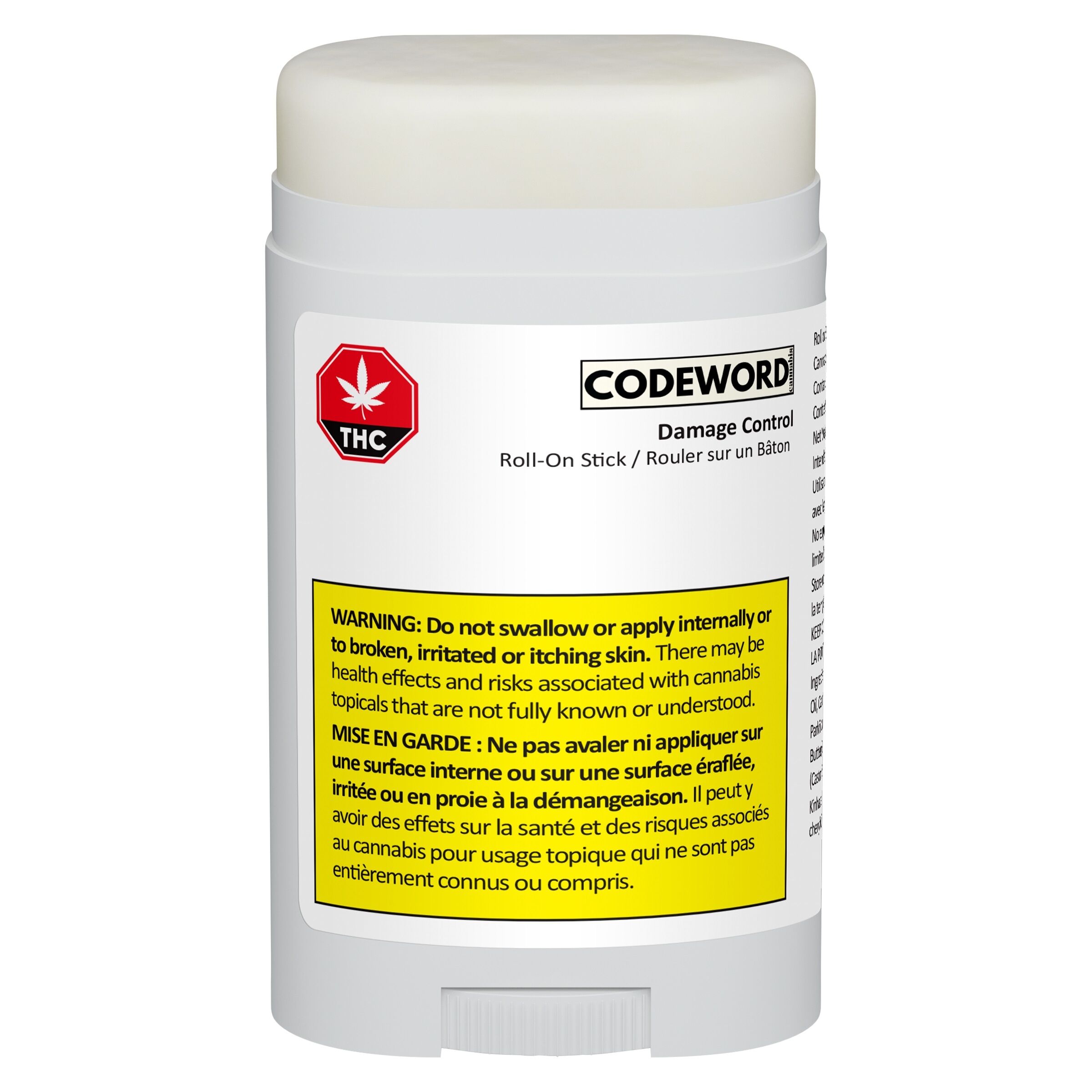 KinHana CBD Body Balm - Damage Control CBD Roll On - Indica - 40g