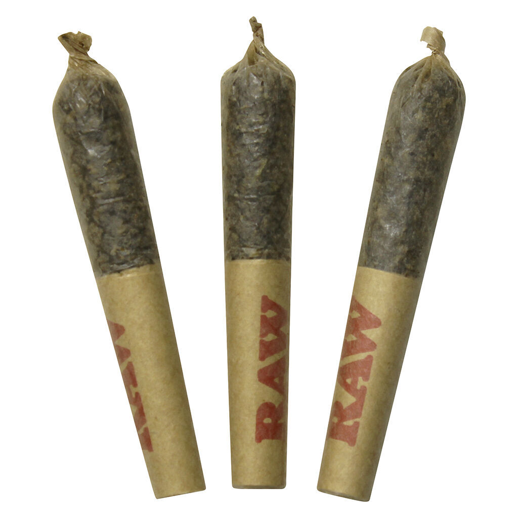 Dab Bods - Motor Breath 60's+ Dbl Infused Pre-Rolls - Hybrid - 3x0.5g