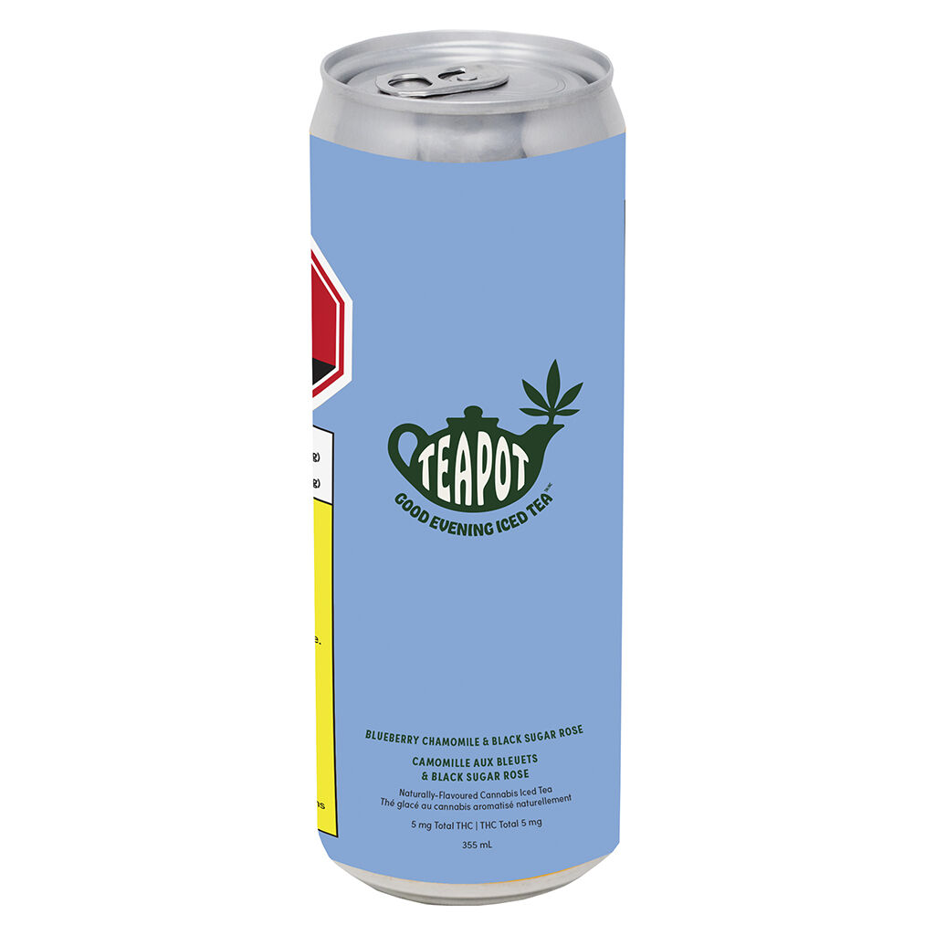 TeaPot - Good Evening Iced Tea Blueberry Chamomile Tea - Hybrid - 355ml