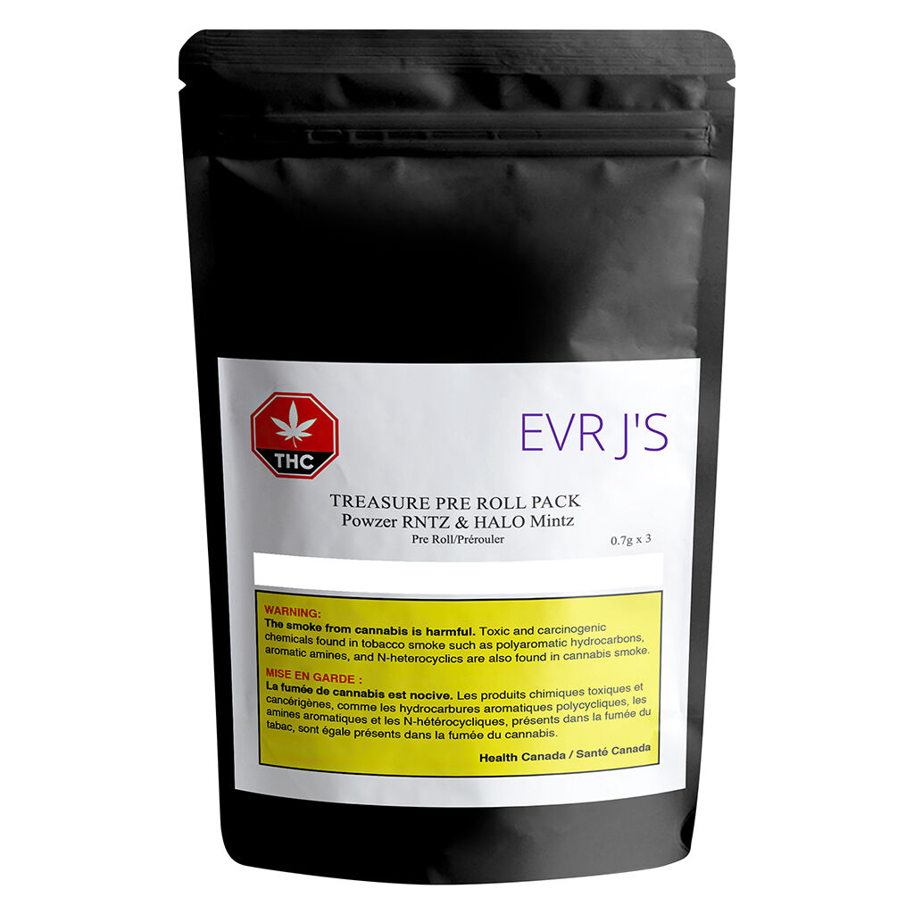 EVR J's - HALO Mintz & Powzer RNTZ Pre-Roll - Indica - 2x0.7g