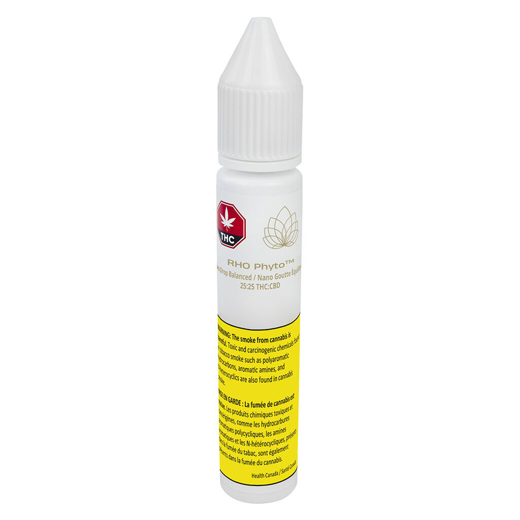RHO Phyto - Nano Drop Balanced 25:25 THC:CBD - Hybrid - 20g
