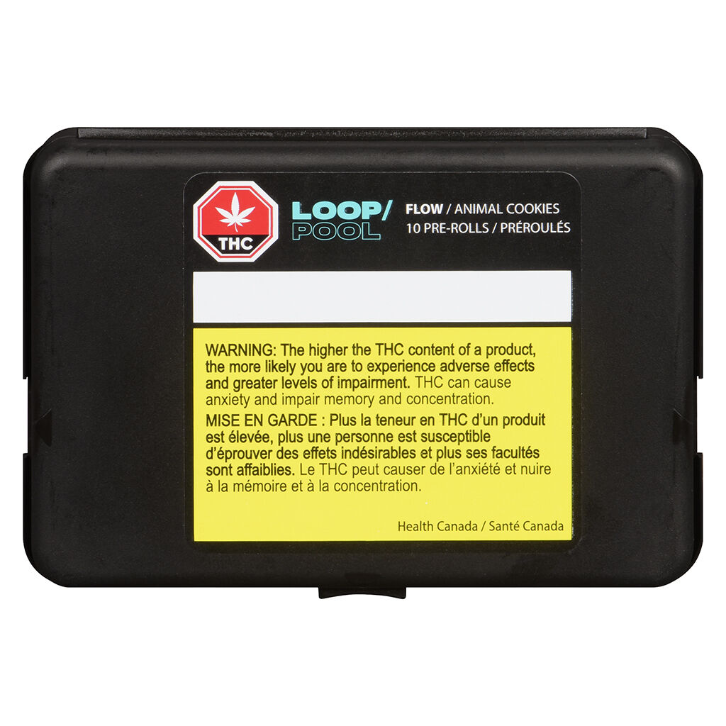 LOOP/POOL - Flow / Animal Cookies Pre-Rolls - LOOP/POOL - Flow / Animal Cookies - 10x0.35g