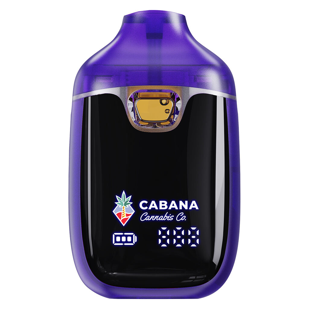 Cabana Cannabis Co. - Grape Puffs Liquid Diamond AIO - Hybrid - 0.95g