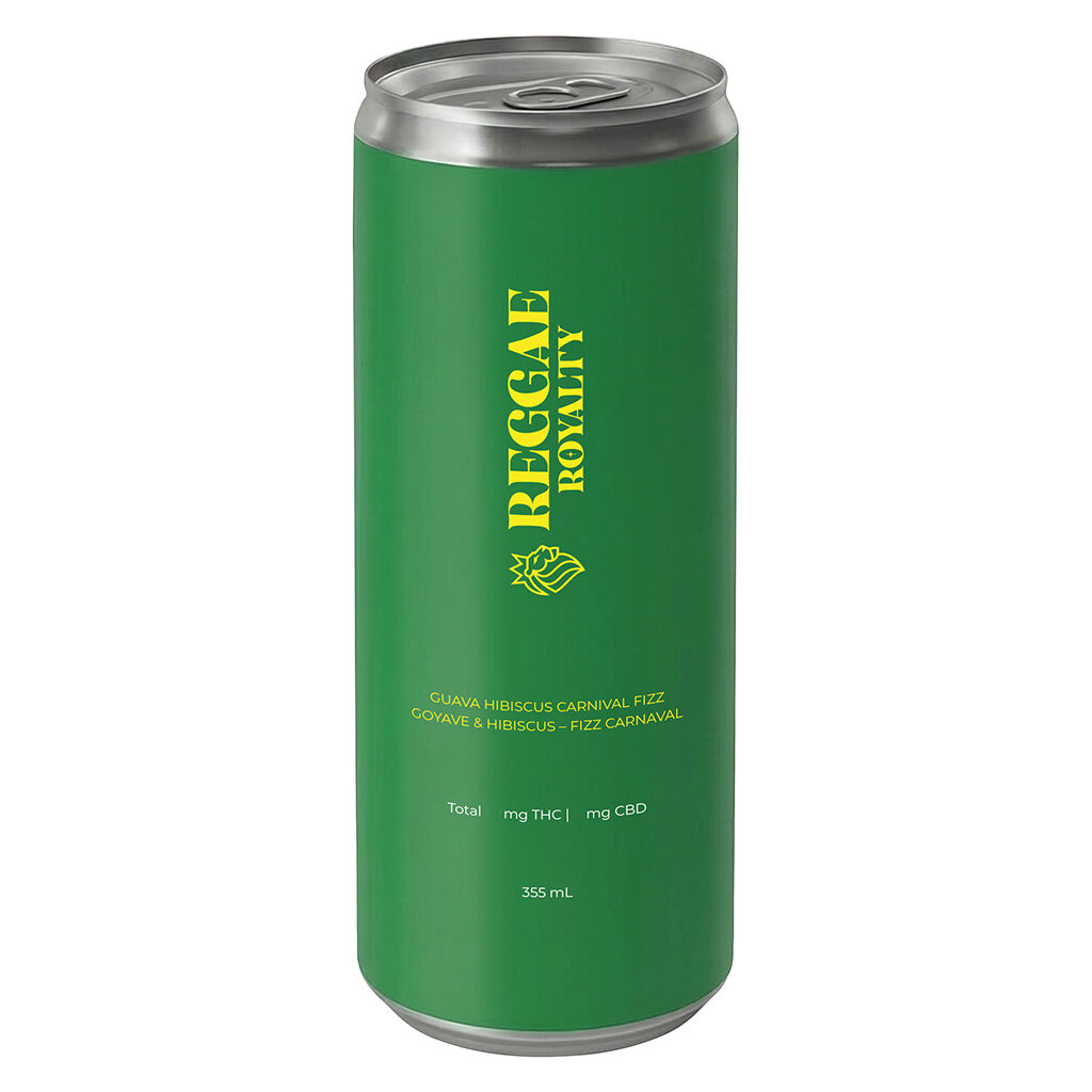 Reggae Royalty - Guava Hibiscus Carnival Fizz - Hybrid - 355ml