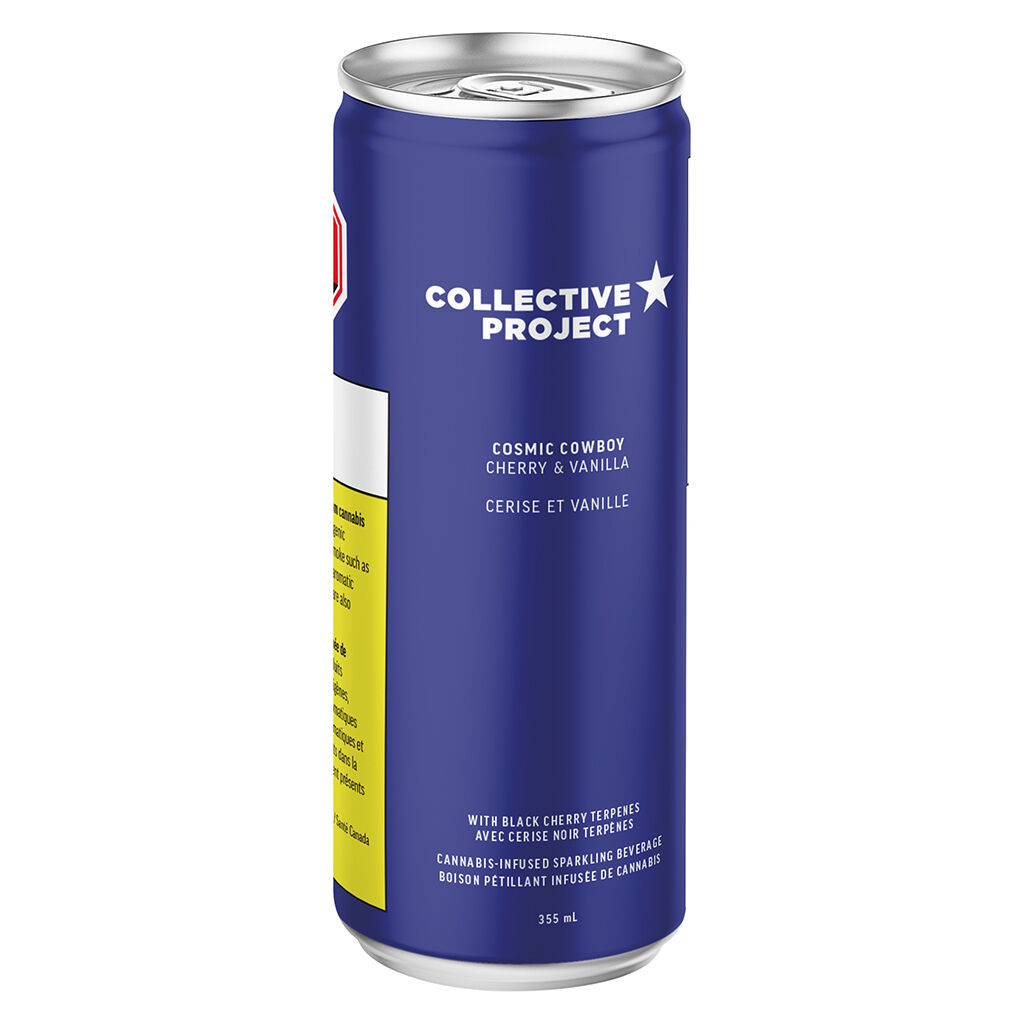 Collective Project - Cosmic Cowboy Cherry & Vanilla with Black Cherry Terpenes - Sativa - 355ml