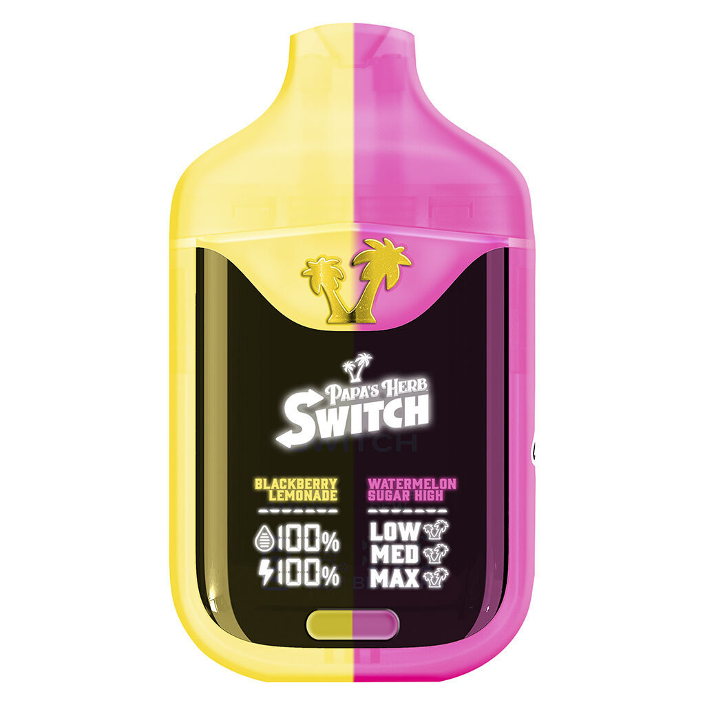 Papa's Herb - Juicy Two's - Watermelon Sugr Hi & Blackberry Lemonade Dual - Hybrid - 0.95g