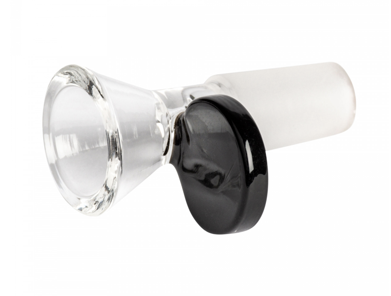14mm Cone Pull-Out W/Disc Handle - Black