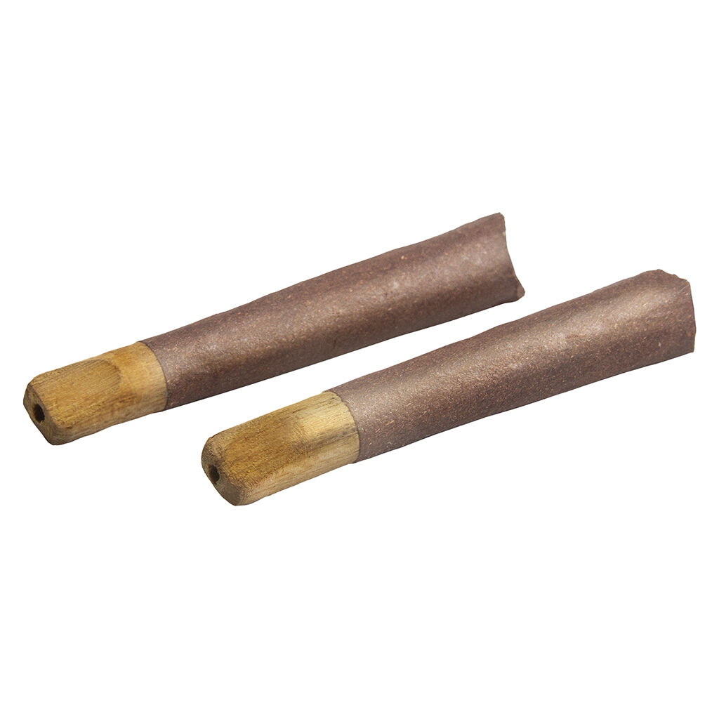 WOODYZ™ - Wood Tip Bubble Hash Infused Blunt - Indica - 2x0.7g
