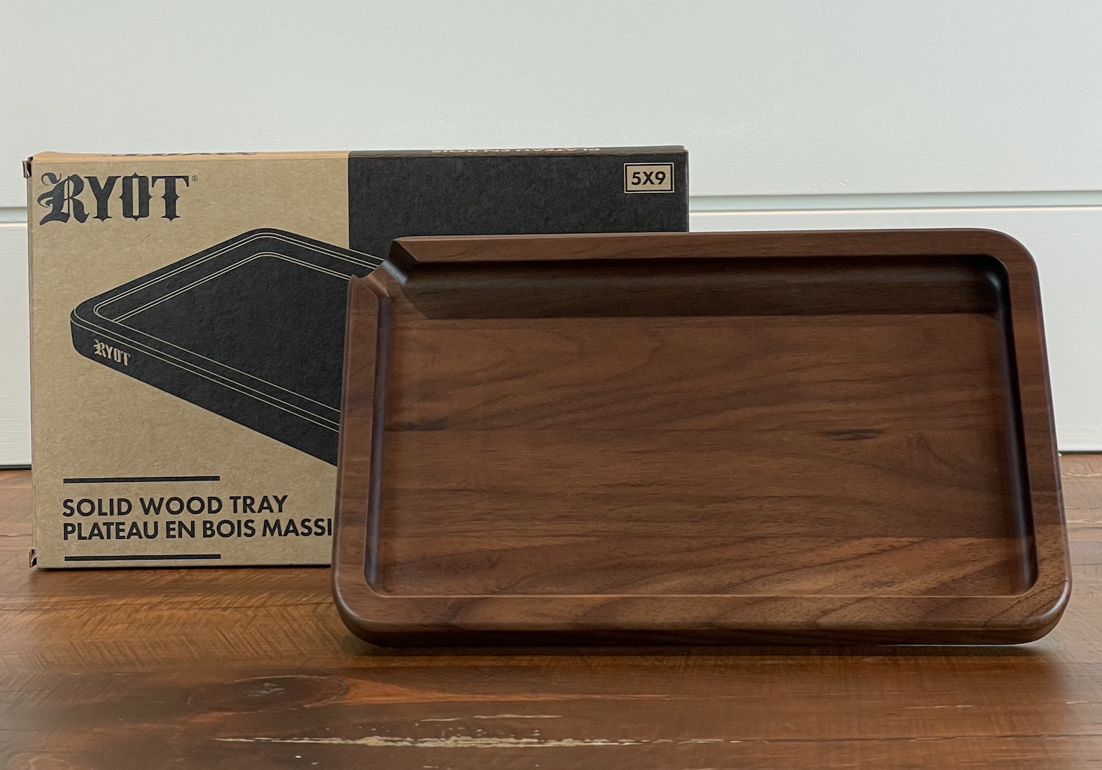 Walnut Rolling Tray