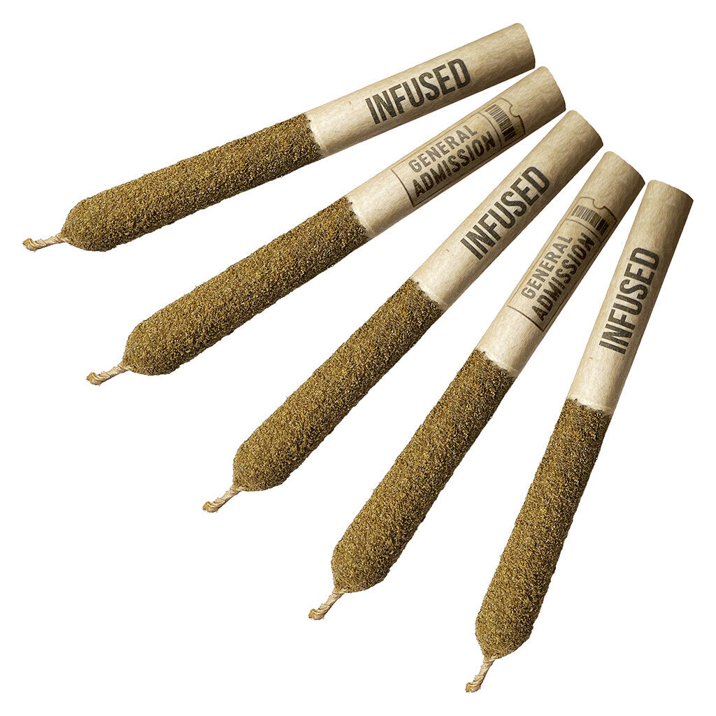 General Admission - Glitter Bomb Distillate Infused Pre-Roll - Hybrid - 5x0.5g