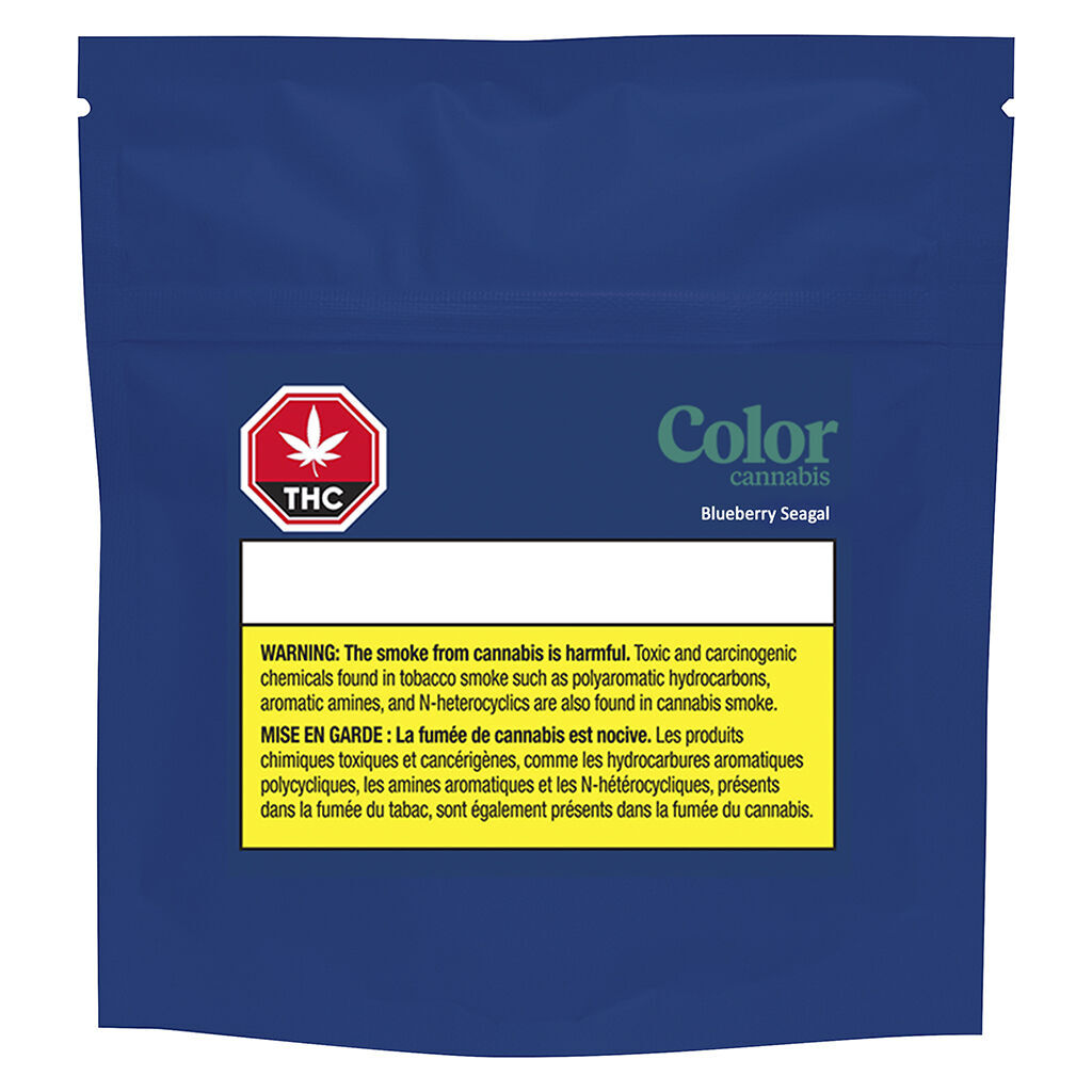 Color Cannabis - Blueberry Seagal Pre-Rolls - Color Cannabis - Blueberry Seagal - 10x0.35g