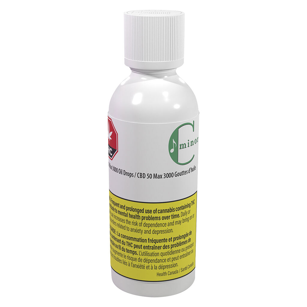 C Minor - CBD 50 Max 3000 Oil Drops - Sativa - 60ml