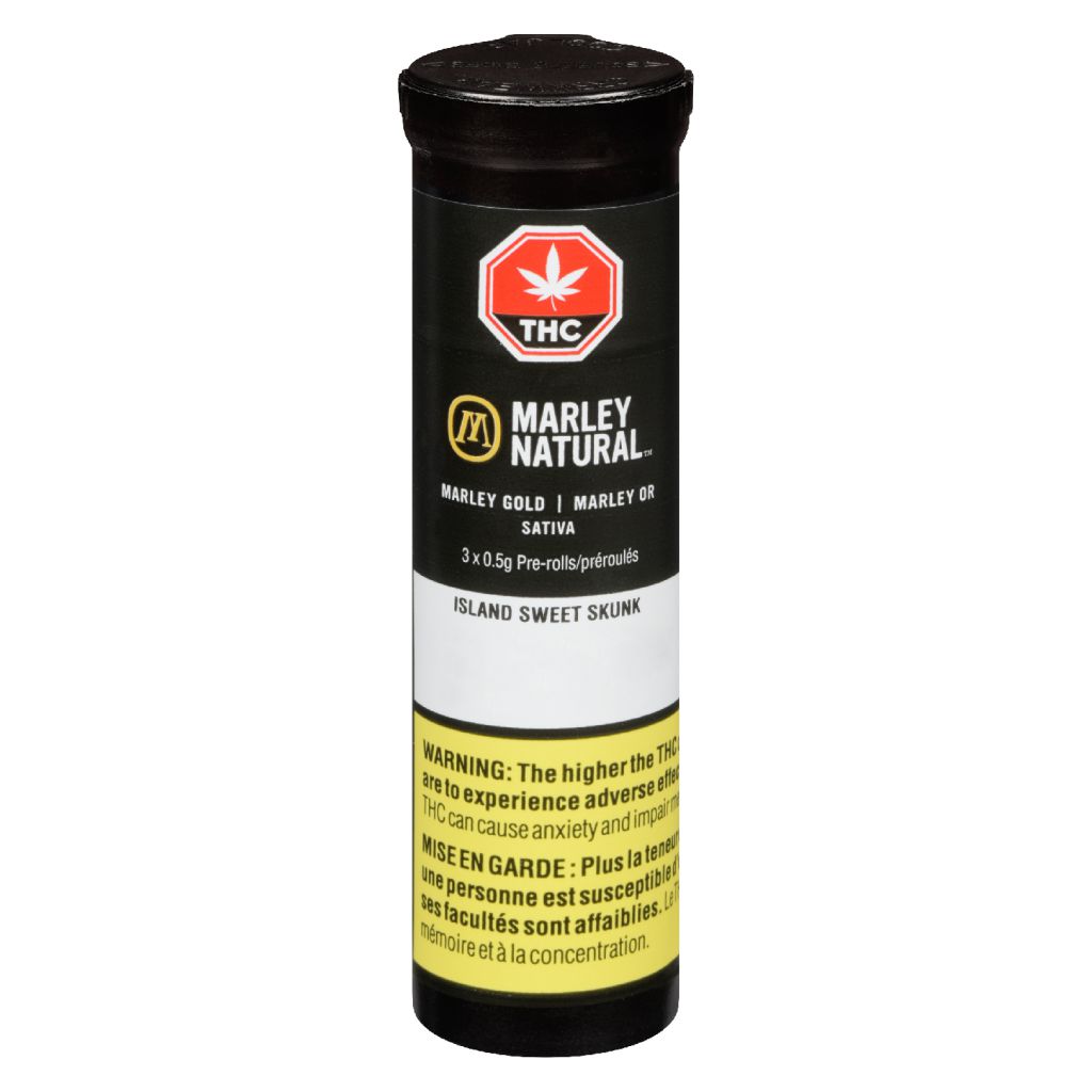 Marley Natural - Marley Gold Pre-Roll - Marley Natural - Marley Gold - 3x0.5g