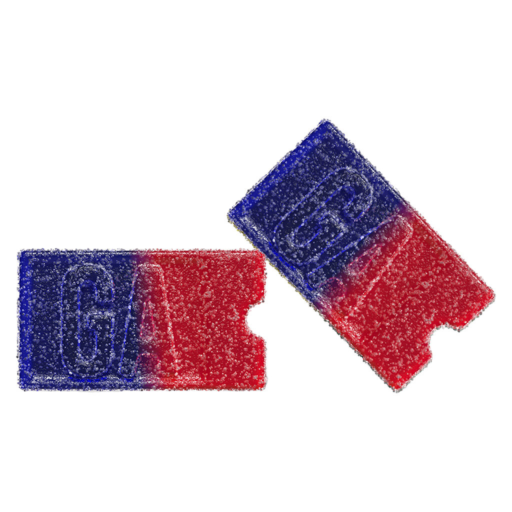 General Admission - Tiger Blood THC Gummy (1:0) - Indica - 2 Pack