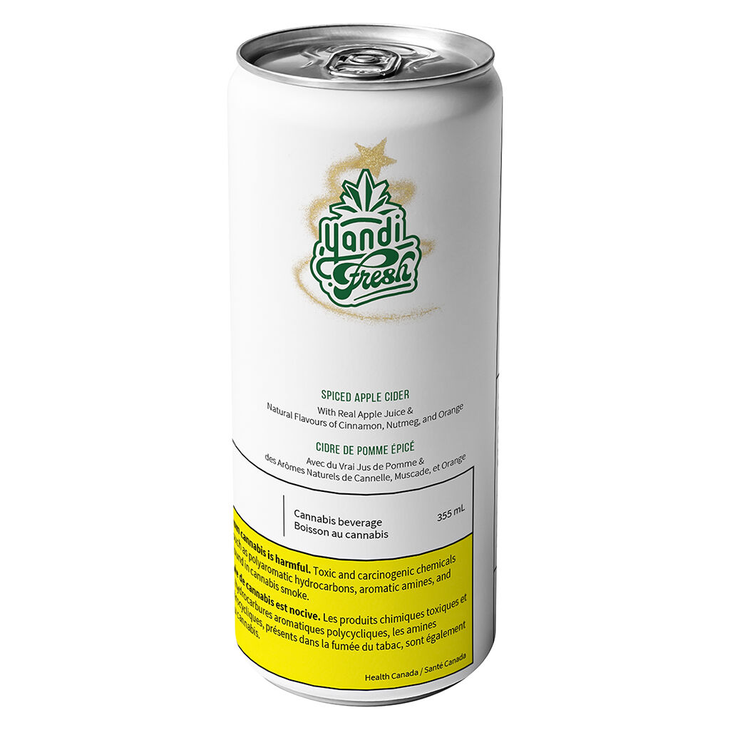 Yandi Fresh - Spiced Apple Cider - Hybrid - 355ml