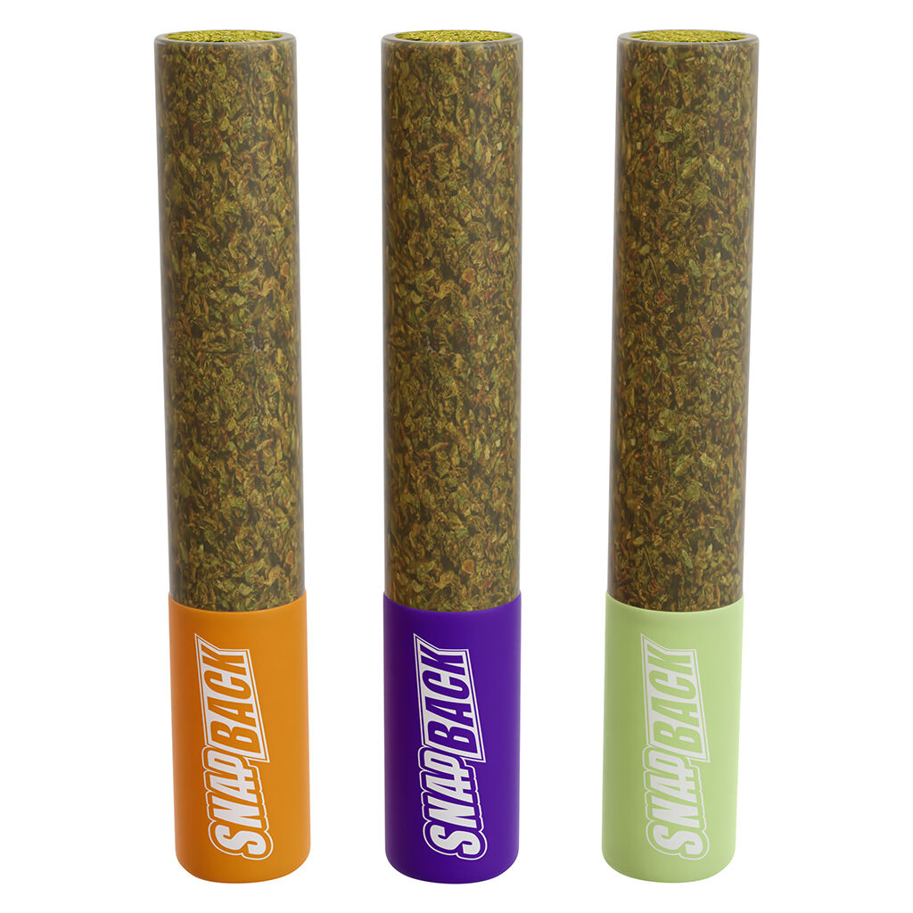 Snap Back - Flux Pack Infused Pre-Roll - Hybrid - 3x1g