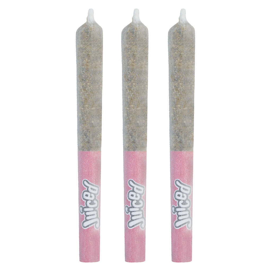 Good Supply Juiced - Juiced Xtreme Guava Sunrise Resin Infused Pre-Roll - Indica - 3x0.6g