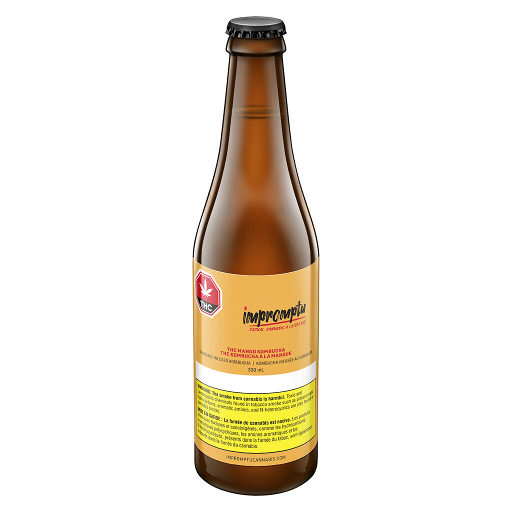 Impromptu - THC Mango Kombucha - Hybrid - 1504 - 330ml