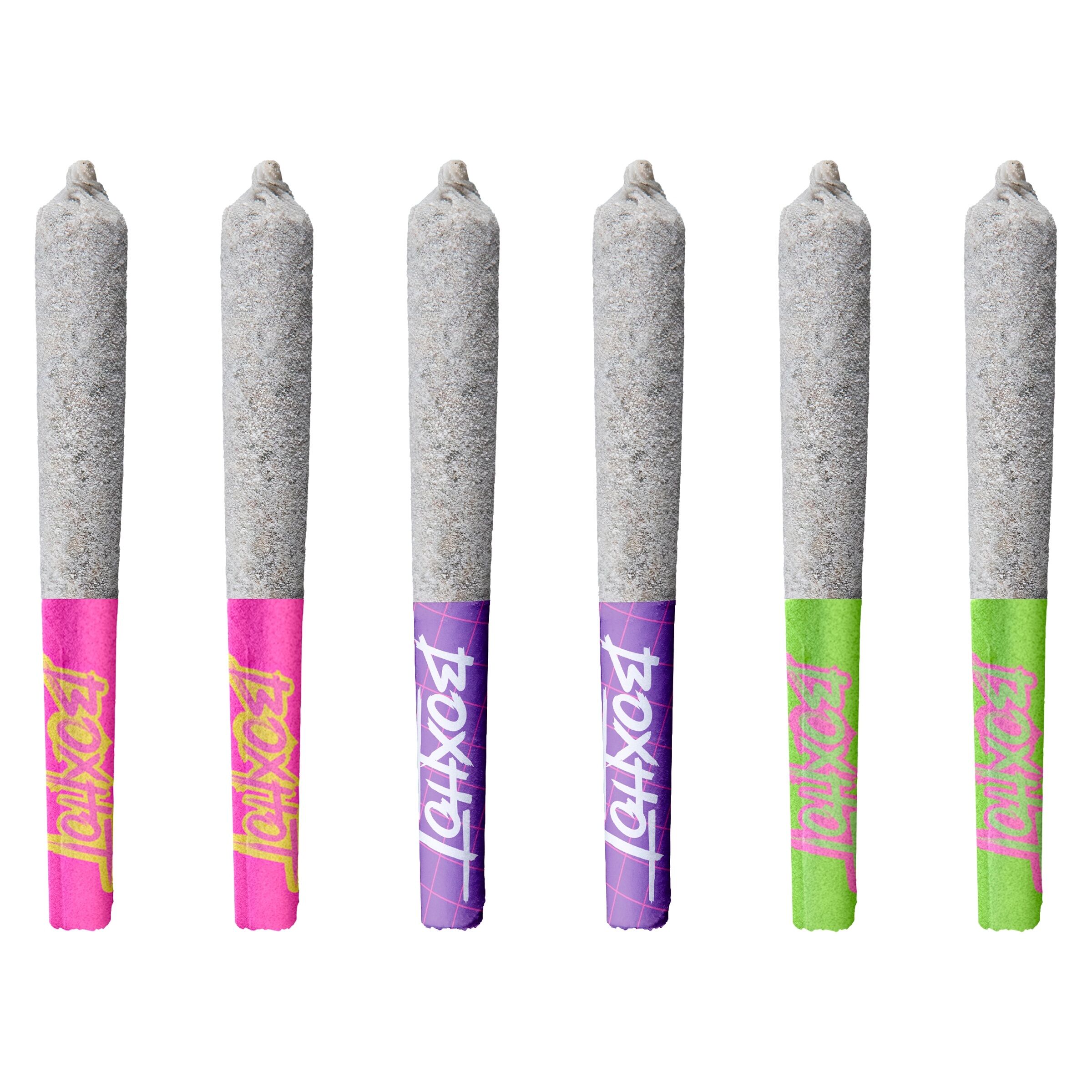 BOXHOT - Diamond Doobies - Double Trifecta Infused Pre-Roll - Hybrid - 6x0.5g