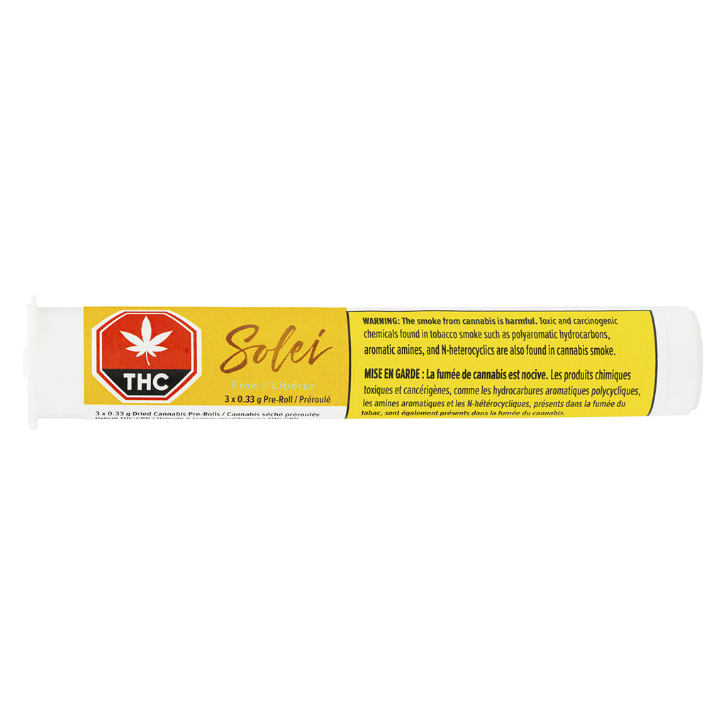 Solei - Free Pre-Roll - Solei - Free - 1.32g