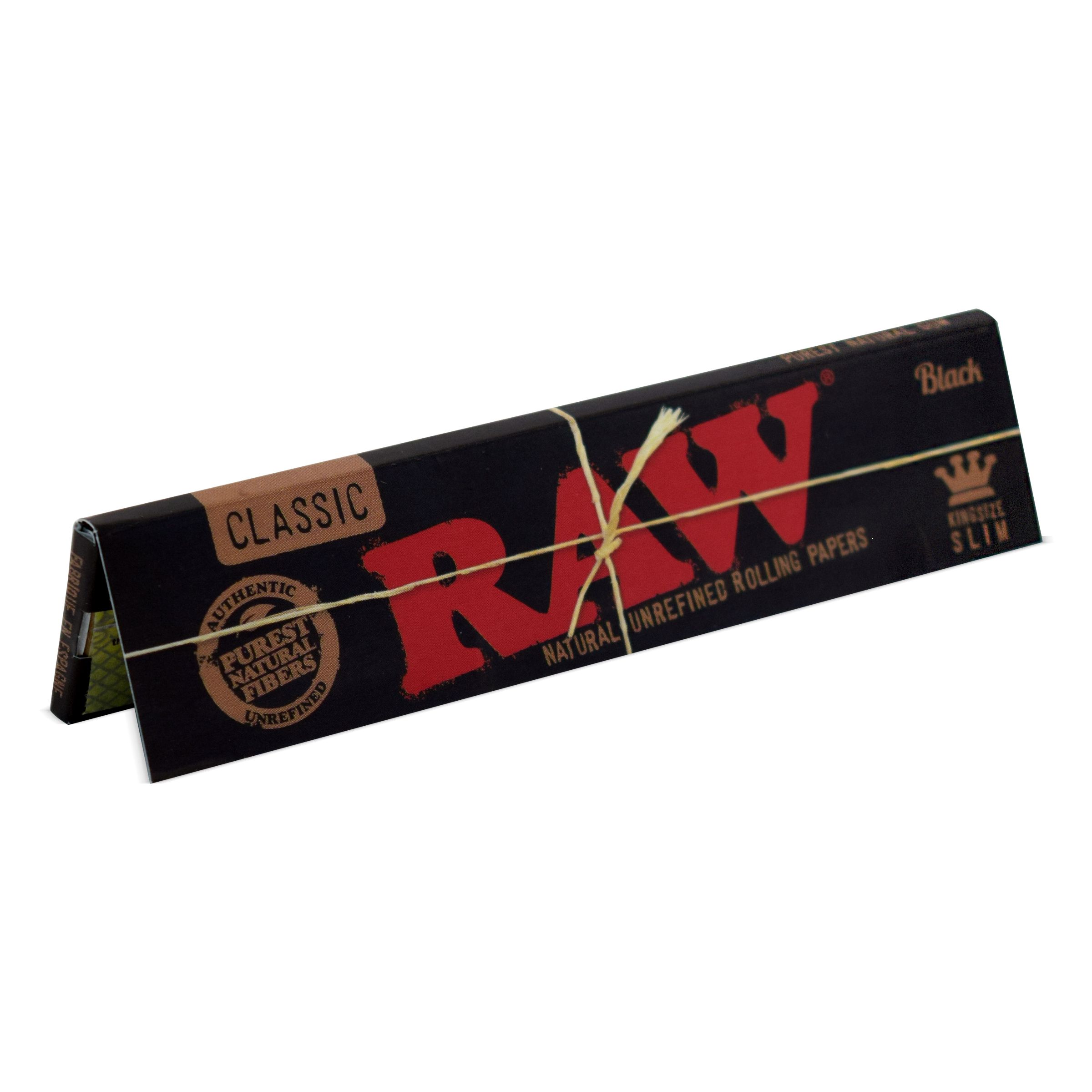 RAW - Black Hemp King Size Rolling Papers