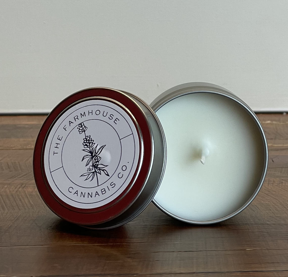 Silver Travel Tin Candle