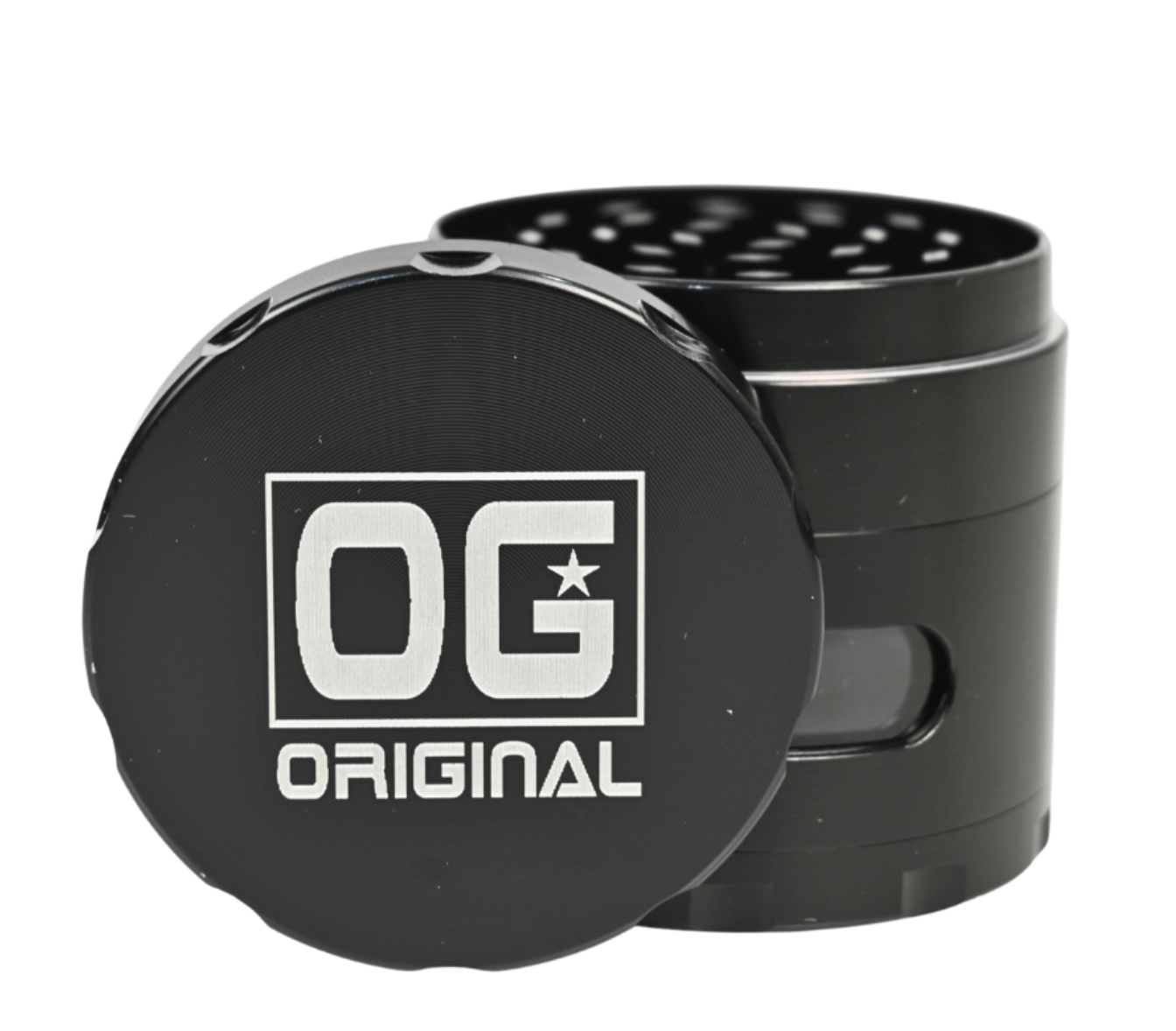 OG Original 55mm 4 Piece Window Grinder - Black
