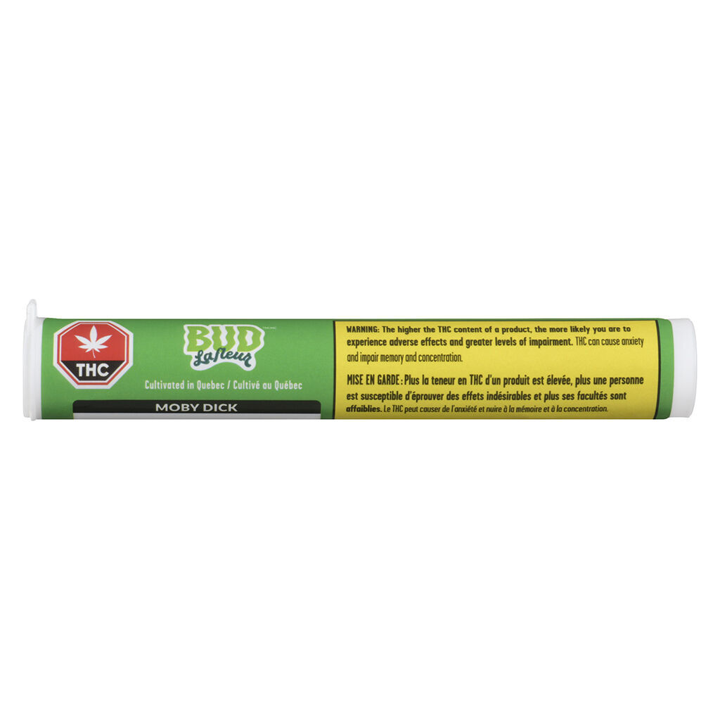 Bud Lafleur Tm/Mc - Moby Dick Pre-Roll - Bud Lafleur - Moby Dick Pre-Roll - Sativa - 1x1g