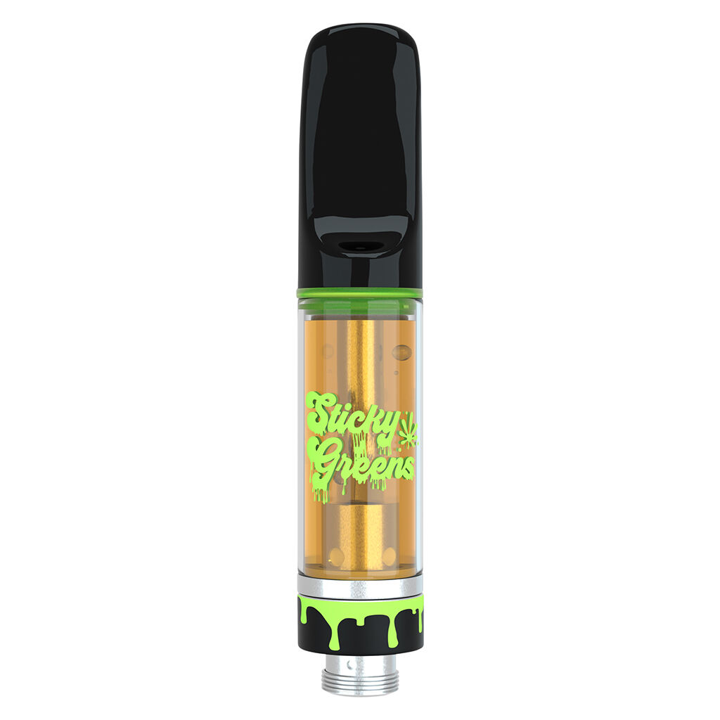 Sticky Greens - White Rocket Distillate 510 Thread Cartridge - Sativa - 1g