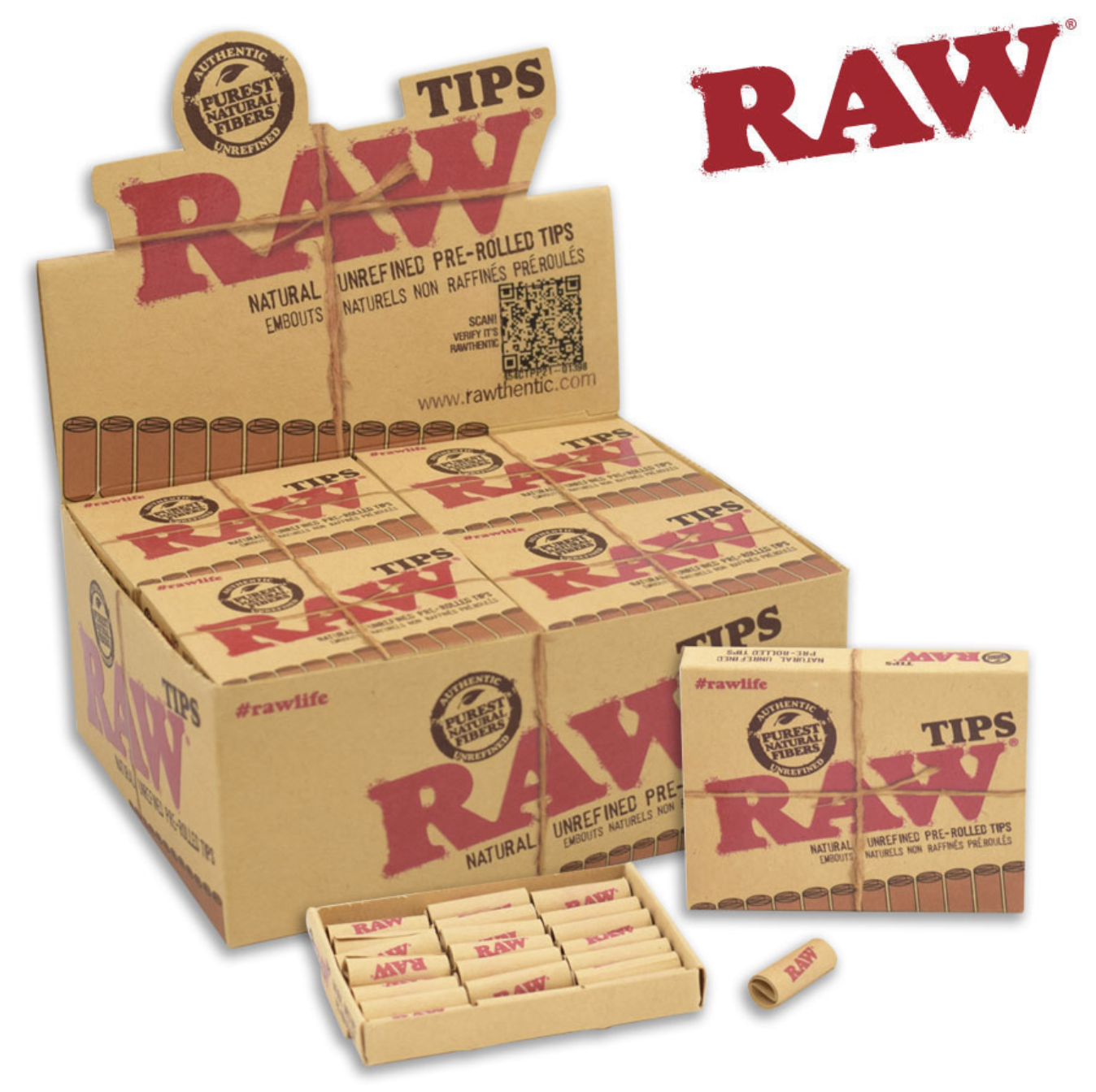 RAW Classic Pre-Rolled Tips