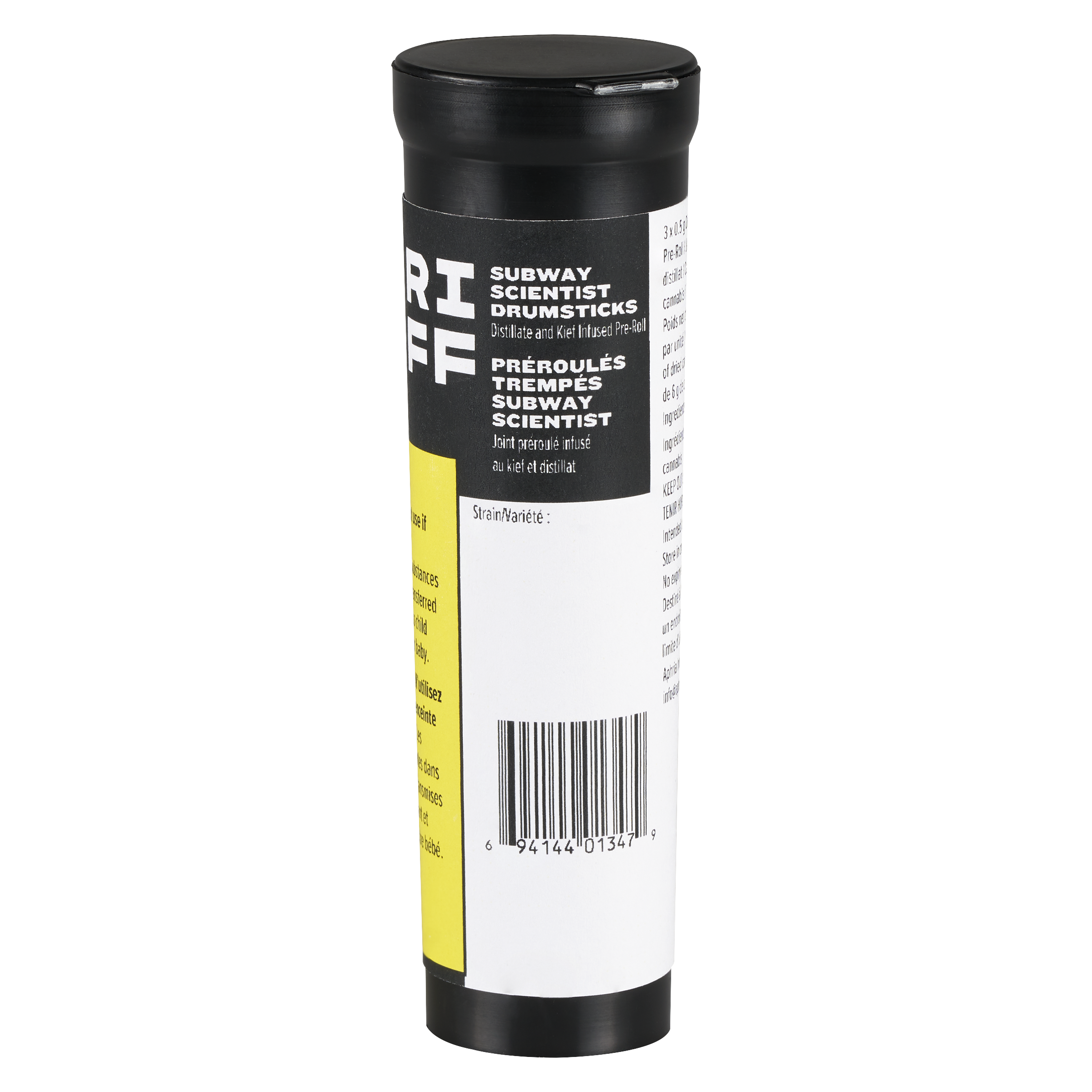 RIFF - Subway Scientist Drumsticks - Indica - 3x0.5g
