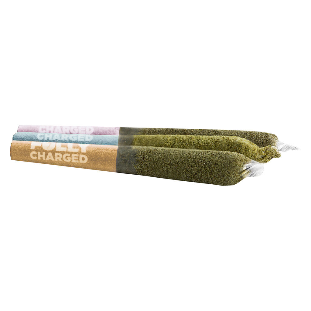 Spinach - Fully Charged Party Pack Infused Pre-Roll Multi-pack - Hybrid - 3x0.5g