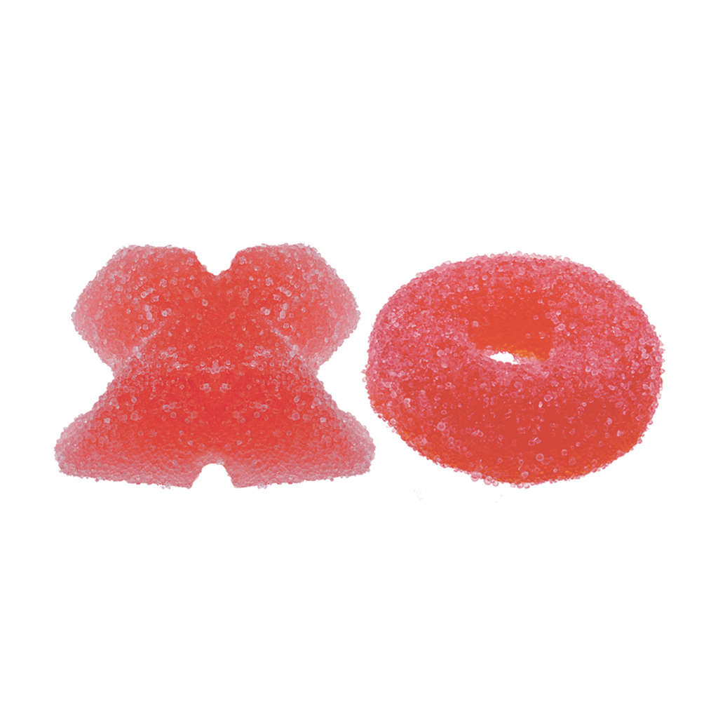X&O - Low Sugar CBD Sour Watermelon Soft Chew - Blend - 20 Pack