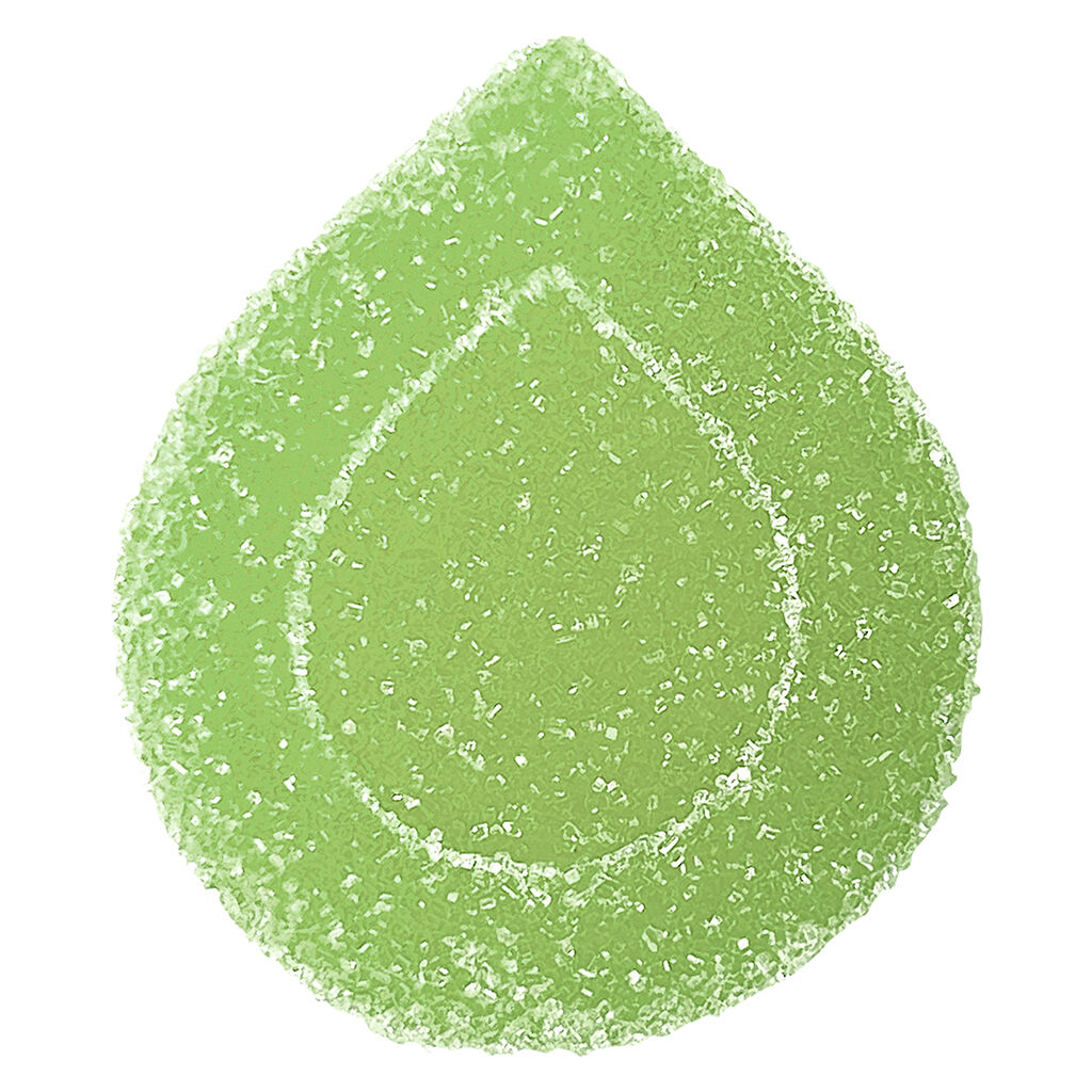 Kinloch Wellness - Serene™- CBD Green Apple Gummy Drop - Hybrid - 30 Pack