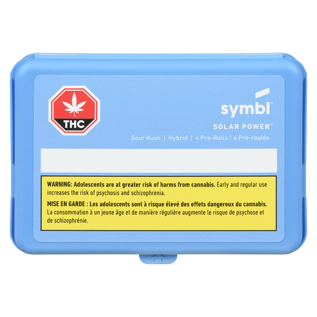Symbl - Solar Power Pre-Roll - Symbl - Solar Power - 4x0.5g