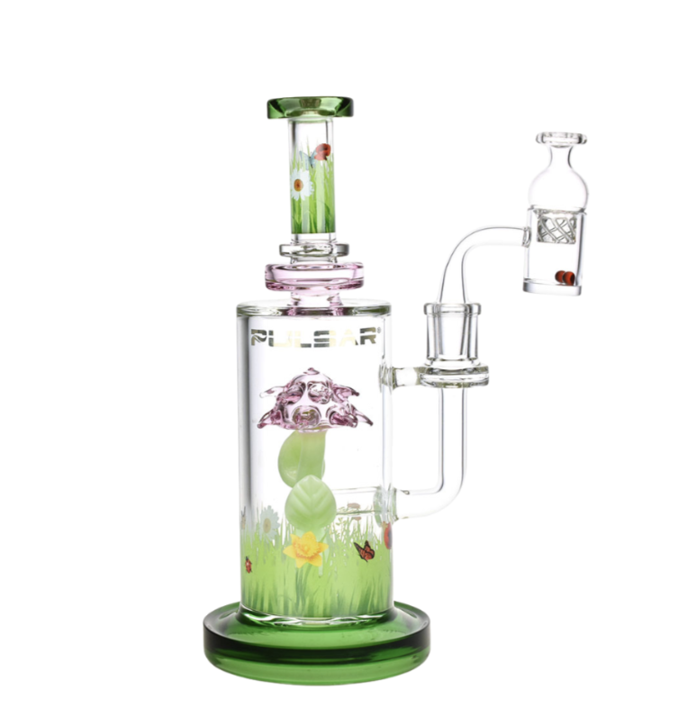 9" Pulsar The Power of Flower Dab Rig