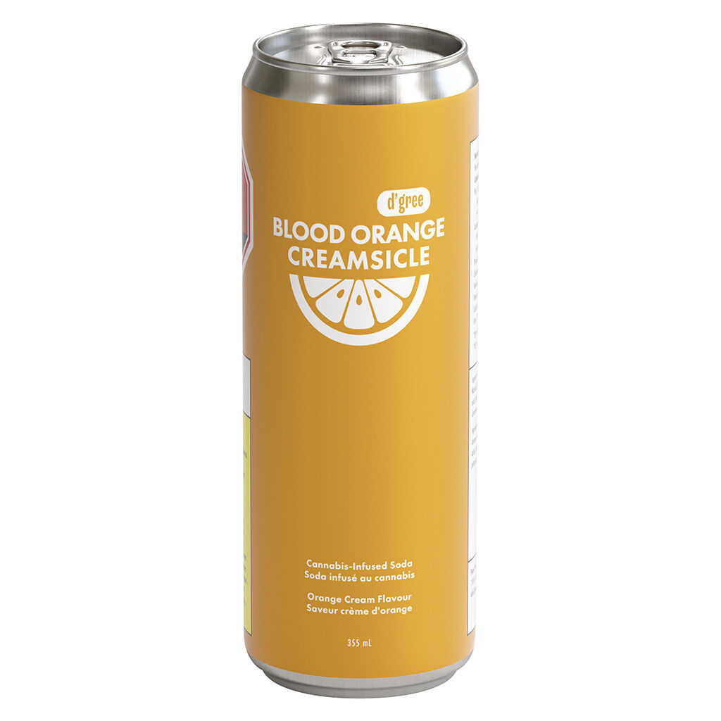 D'Gree - Orange Cream Sherbet - Blend - 355ml