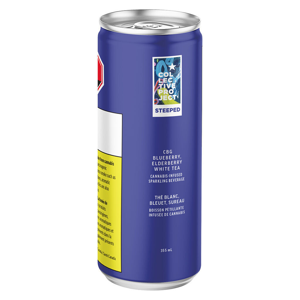 Collective Project - Blueberry & Elderberry Sparkling White Tea - Hybrid - 355ml