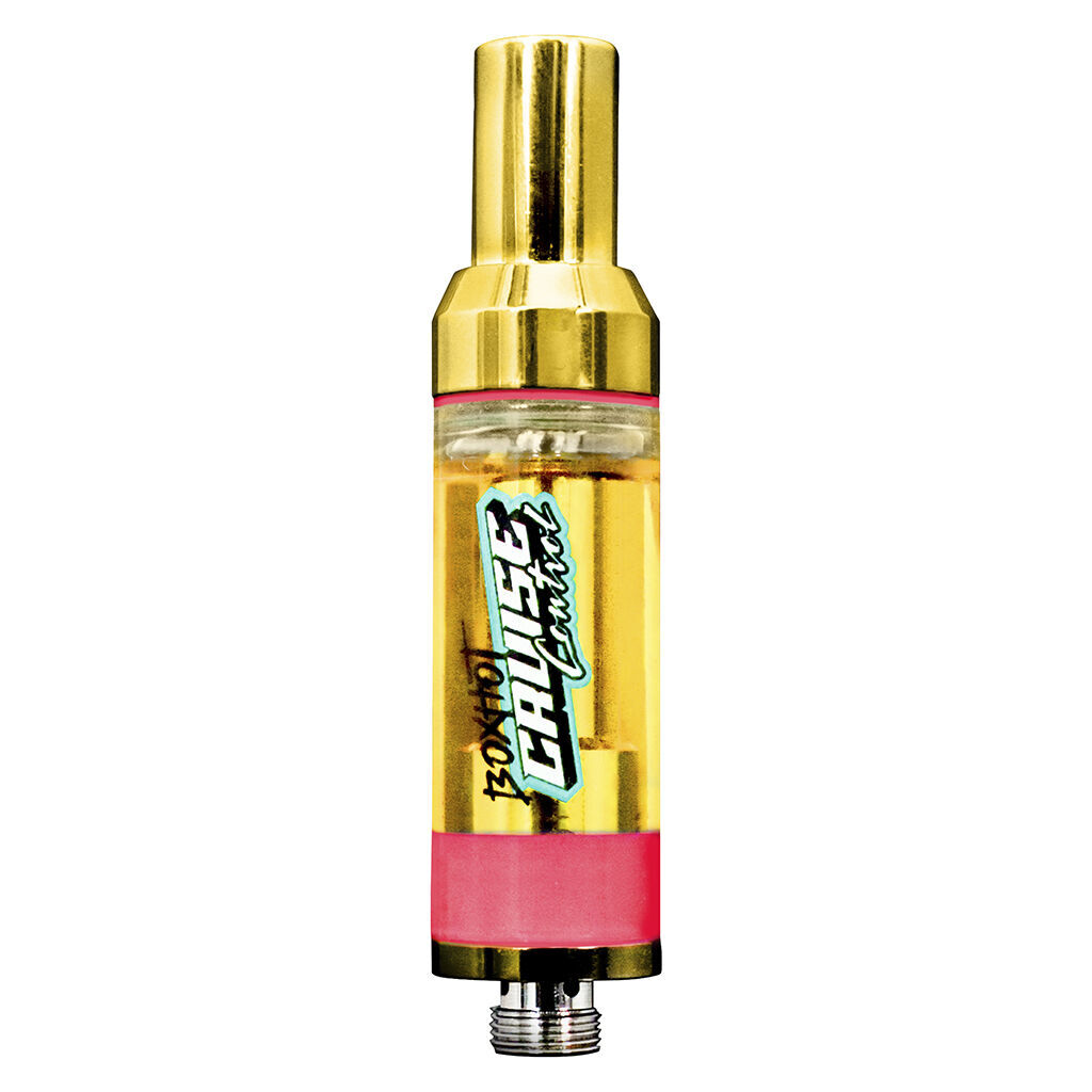 Cruise Control by BOXHOT - Daytona Peach THC + CBG 510 Thread Cartridge - Sativa - 2g