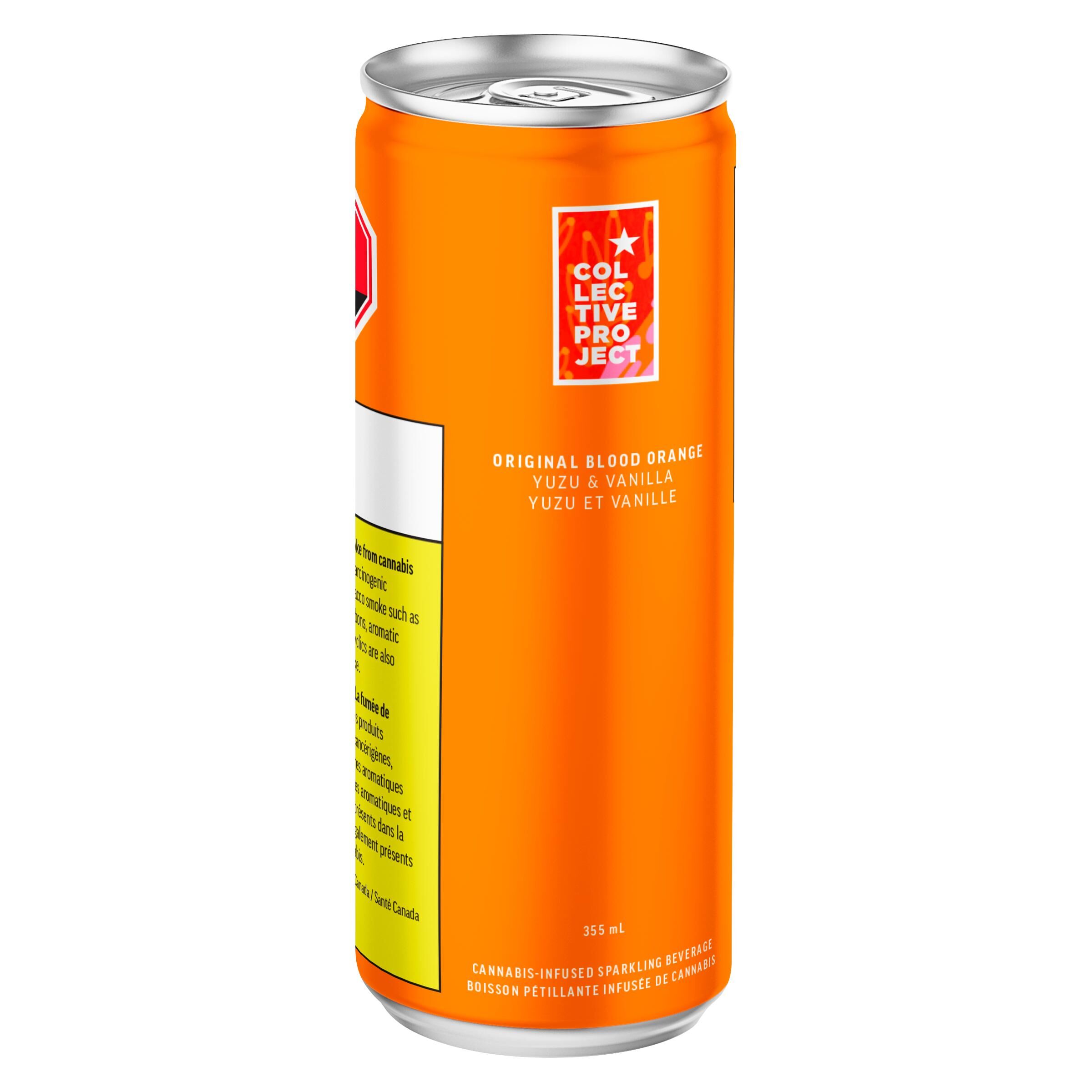 Collective Project - Original Blood Orange Yuzu & Vanilla Sparkling Juice - Hybrid - 4x355ml